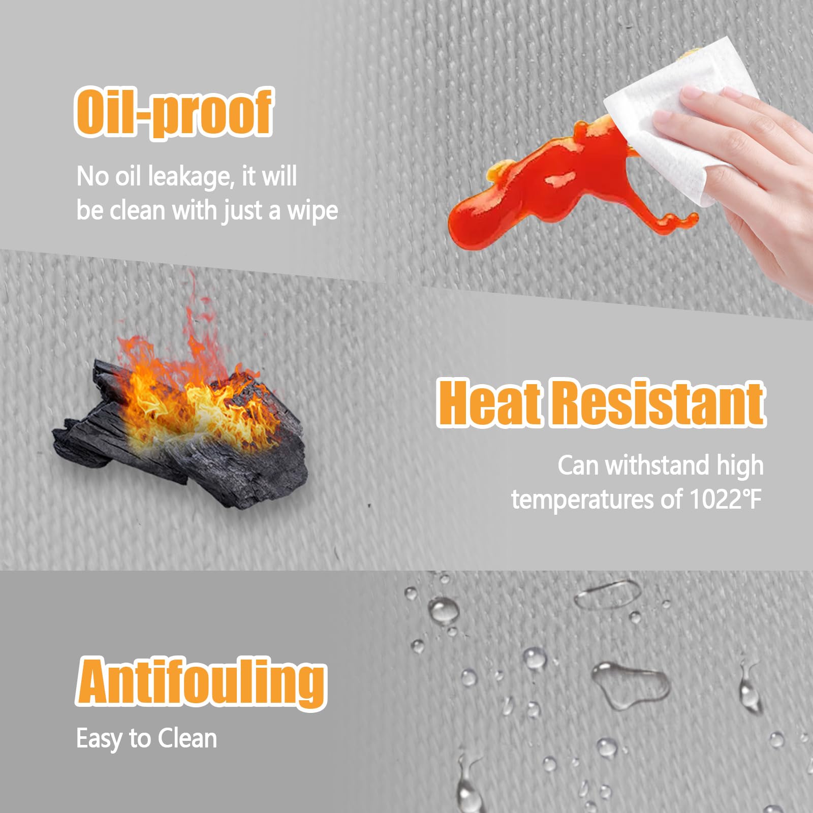 Amazon.com: TOHONFOO Heat Resistant Mats for Countertop & Air